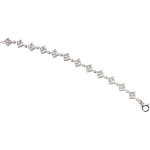Diamond Shape Moissanite Bracelet
