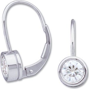 Moissanite Dangle Earrings