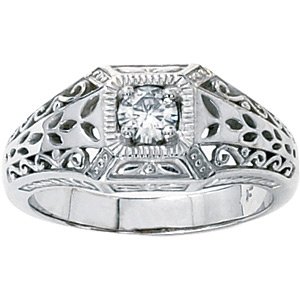 Fancy Moissanite Fashion Ring