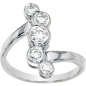 Journey 5-Stone Moissanite Ring