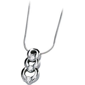 "Waterfall" Moissanite Pendant