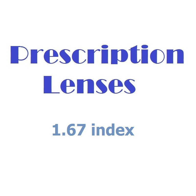 Glazing Service for Prescription Glasses - Gold Pack (1.67 index).