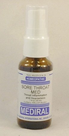 Natural Home Remedy for Throat Inflammation and Hoarseness | Sore Throat Spray Homeopathic