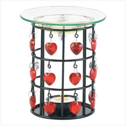 DANGLING HEARTS OIL BURNER