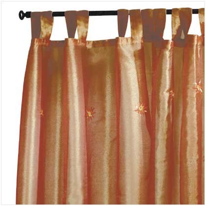 SUN EMBROIDERED CURTAIN