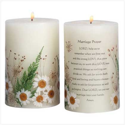 MARRIAGE PRAYER SCENTED CANDLE