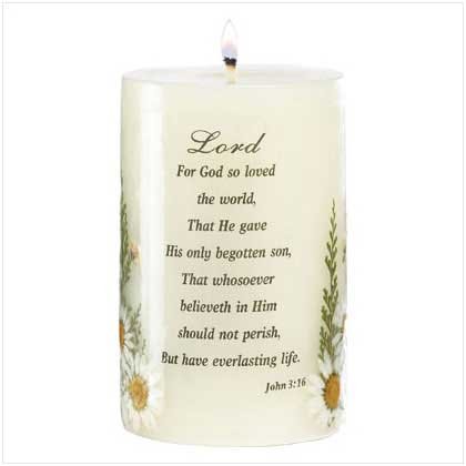 LOVE OF THE LORD CANDLE