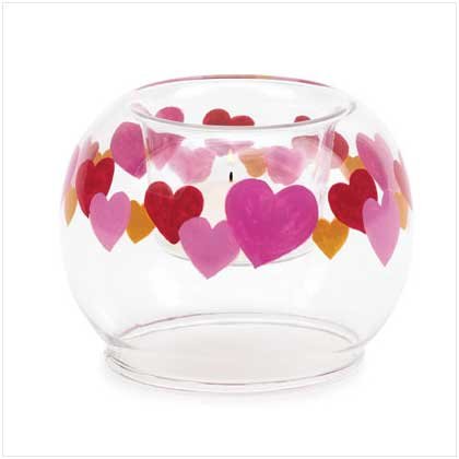 CIRCULAR HEARTS CANDLEHOLDER