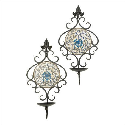MOSAIC CANDLEHOLDERS
