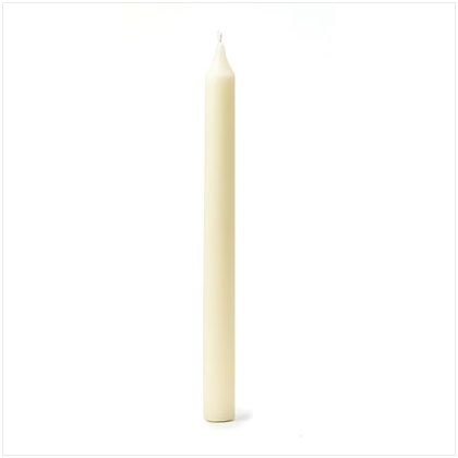 1 DOZEN IVORY UNSCENTED TAPERS