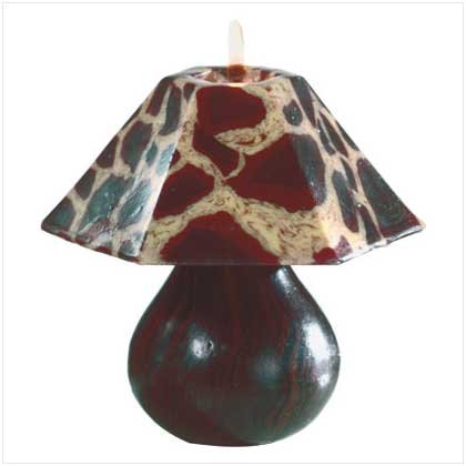 2 PC GIRAFFE LAMP CANDLE