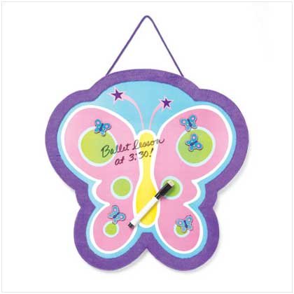 BUTTERFLY DRY ERASE BOARD