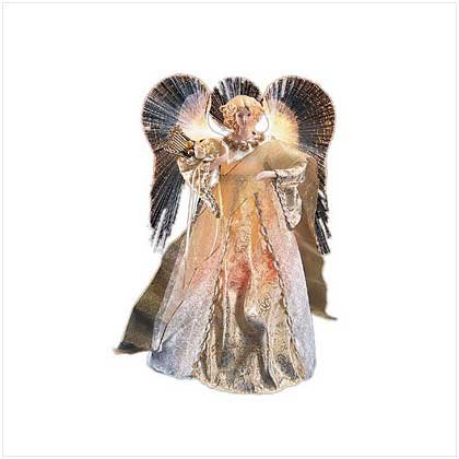 GOLD ANGEL TREE TOPPER