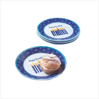 HANUKKAH DESSERT PLATES