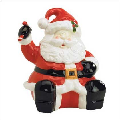 SANTA COOKIE JAR