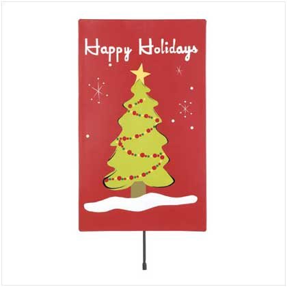 HAPPY HOLIDAY'S YARD SIGN