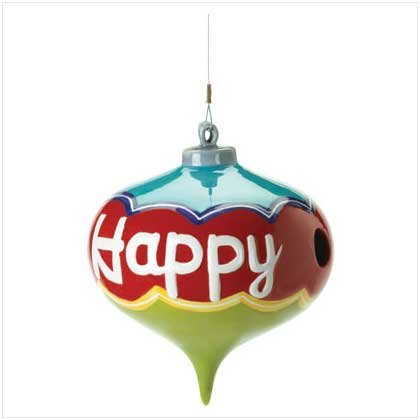 BIRDHOUSE TREE ORNAMENT