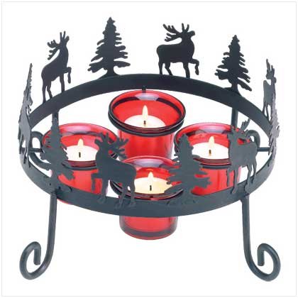 REINDEER CANDLEHOLDER
