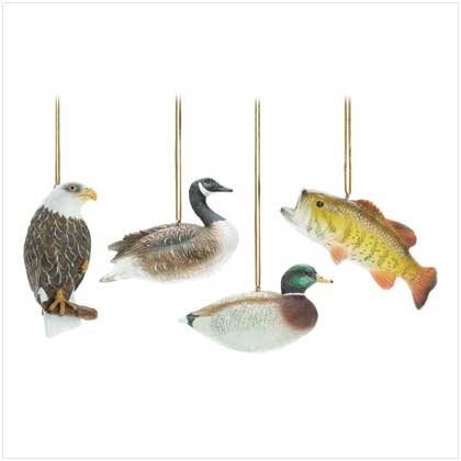 WILDLIFE ORNAMENTS