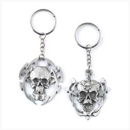 SKULL KEYCHAIN SET