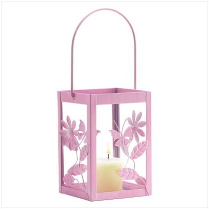 SPRINGTIME PINK CANDLEHOLDER