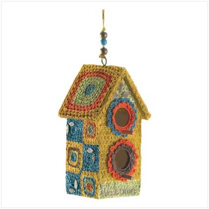 PATCHWORK BIRDHOUSE