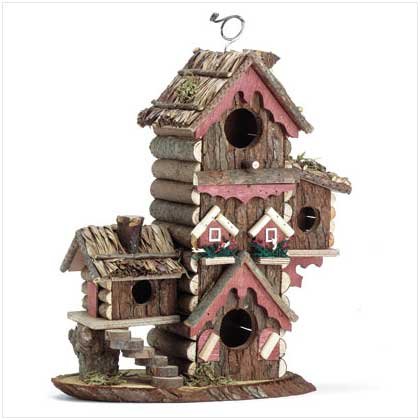 GINGERBREAD STYLE BIRDHOUSE