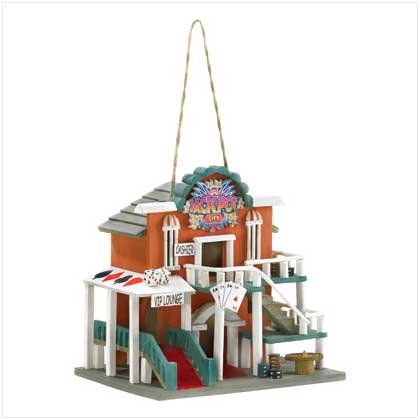 JACKPOT CITY BIRDHOUSE