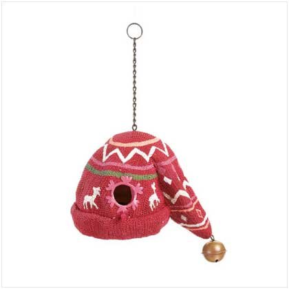 TOBOGGAN CAP BIRDHOUSE
