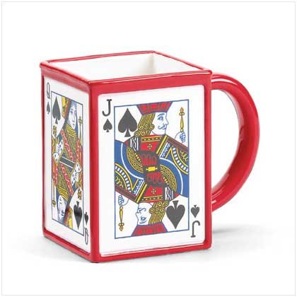 POKER SQUARE MUG