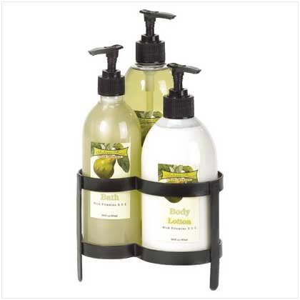 ANTIQUE FRUIT BATH SET