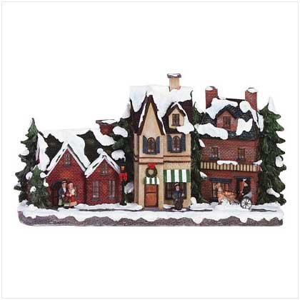 CHRISTMAS LIGHTED VILLAGE