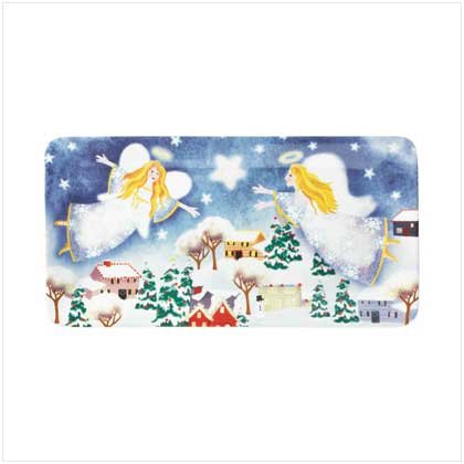 CHRISTMAS ANGEL PLATTER
