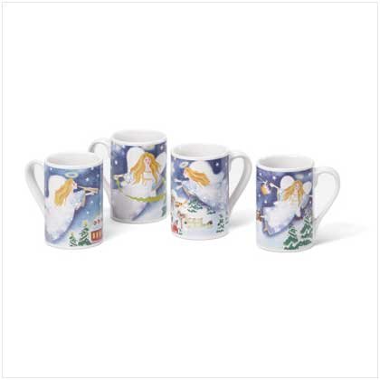 CHRISTMAS ANGEL MUGS