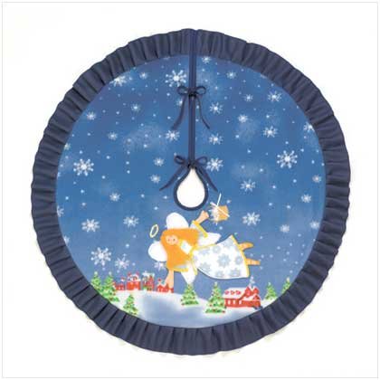 CHRISTMAS ANGEL TREE SKIRT
