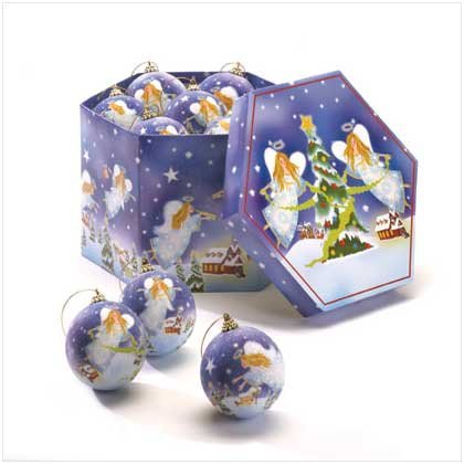 CHRISTMAS ANGEL ORNAMENT BOX SET