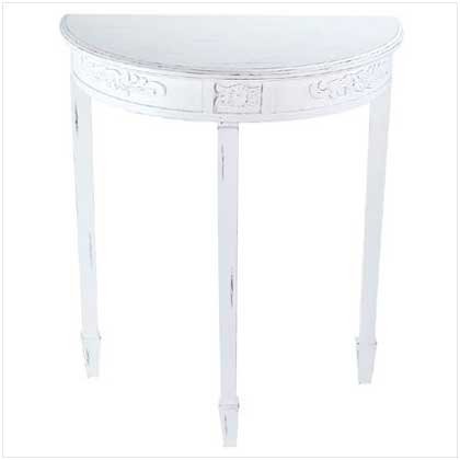 HALF-MOON HALL TABLE
