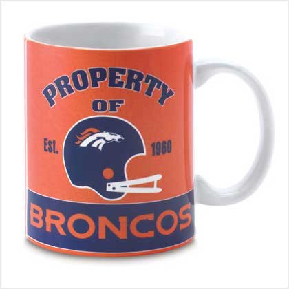 RETRO DENVER BRONCOS MUG