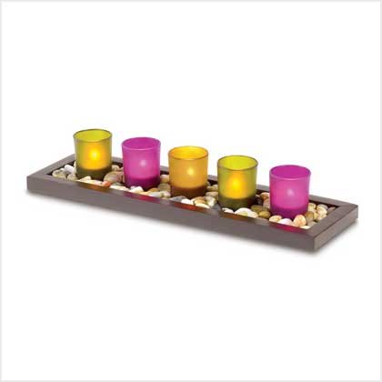 JEWEL-TONE TEALIGHT SET
