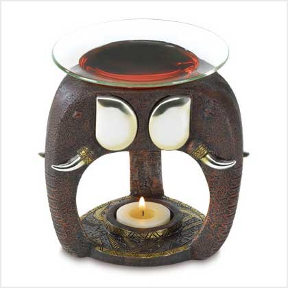 TRIBAL ELEPHANT OIL WARMER