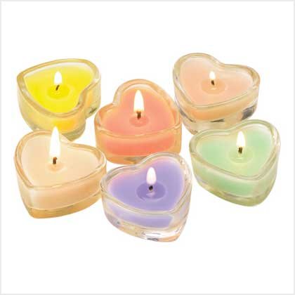 CANDY-HEART TEALIGHT SET