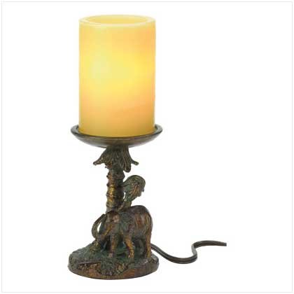 SAFARI CANDLE LAMP
