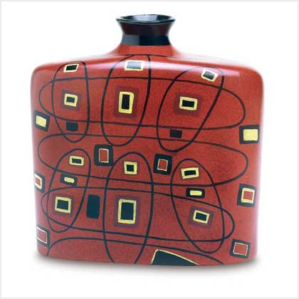 ABSTRACT TRIBAL VASE
