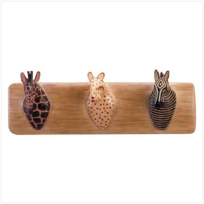 SAFARI ANIMAL COAT HANGER