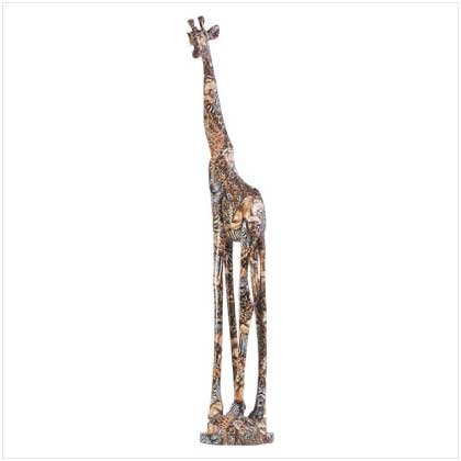TOWERING PATCHWORK GIRAFFE