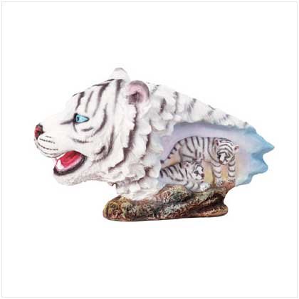 WHITE TIGER HEAD