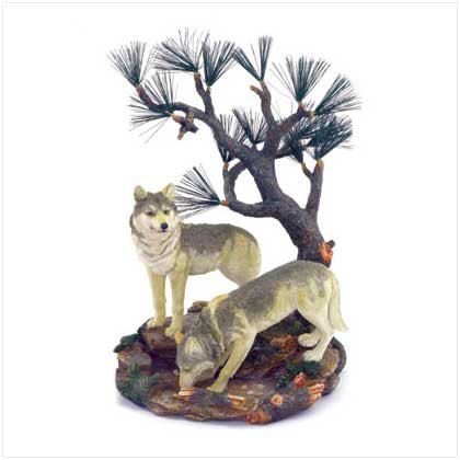 TIMBER WOLVES FIGURE