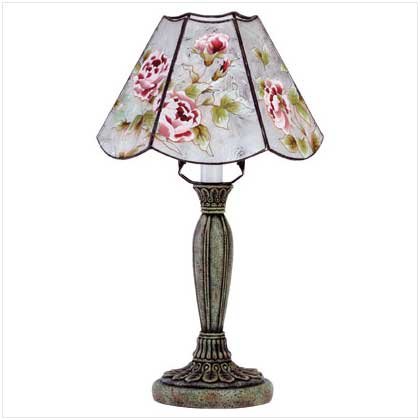 VICTORIAN ROSE LAMP