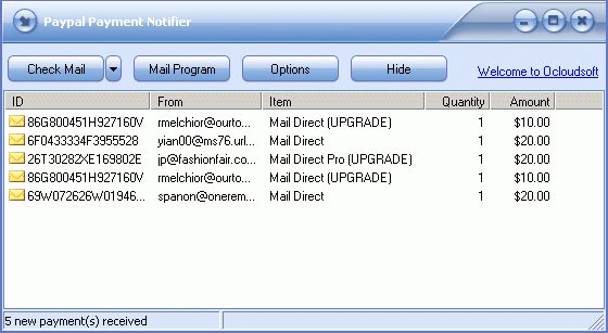 Paypal Notifier 2.0