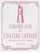 MILLESSIMO Château LATOUR PAUILLAC PREMIER GRAND CRU CLASSÉ 1949